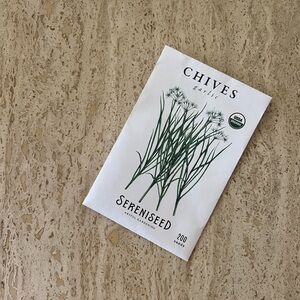 Sereniseed Organic Garlic Chives Seeds
